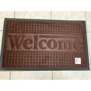 Welcome feliratú csokibarna színű  lábtörlő