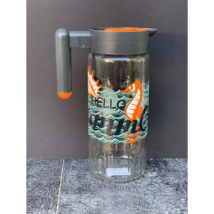 Üveg kancsó "hello Summer!" felirattal