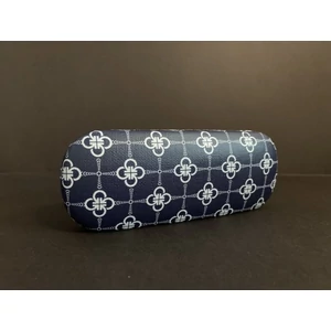 Szemüvegtok  virágmintás /kék/