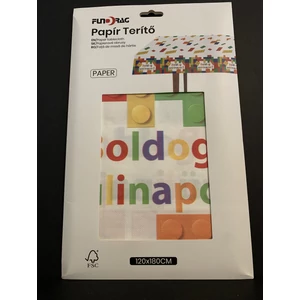 Papír  asztalterítő /Lego mintás/