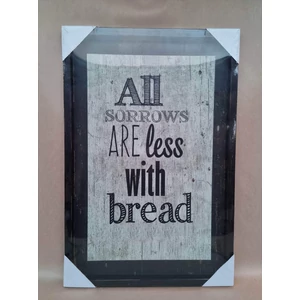Falikép "All sorrows are less..... "felirattal