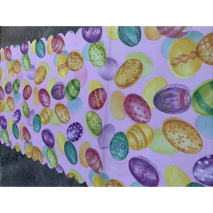 "Asztalközép "terítő húsvéti tojásmintákkal 40X160 cm 