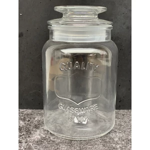 Tároló üveg tetővel 1 liter