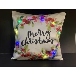 Ledes Karácsonyi párnahuzat (Merry christmas) 