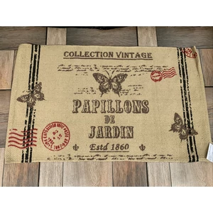 Szőnyeg "Papillon" felirattal