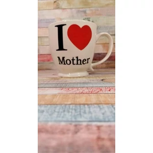 Bögre " I Love Mother" felirattal