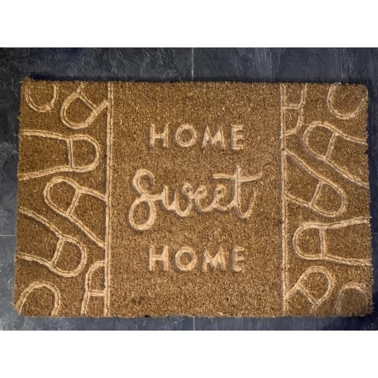 Lábtörlő kókuszrost" HOME SWEET HOME"