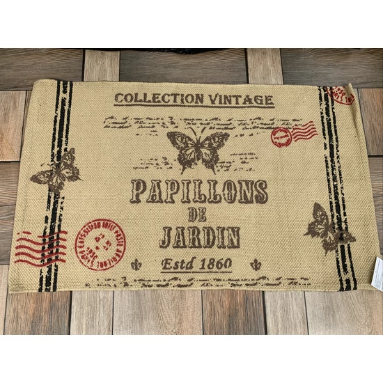 Szőnyeg "Papillon" felirattal