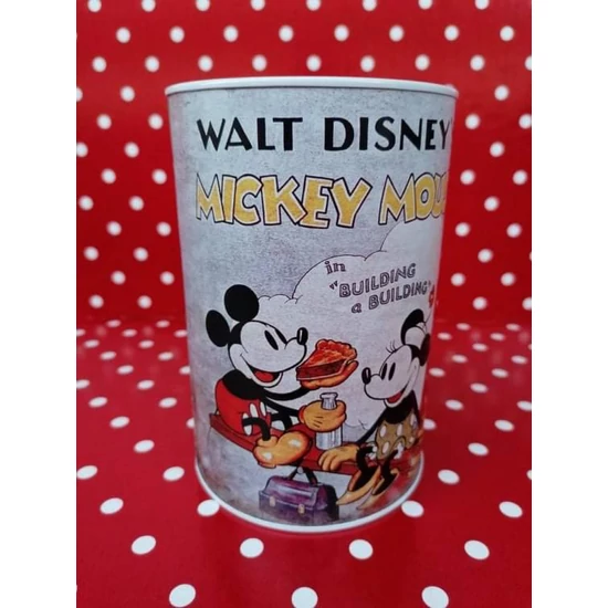 Fém persely, Disney Mickey Mouse mintával