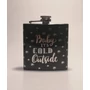 Kép 1/2 - Flaska fekete alapú, ezüst " Baby it's Cold Outside" felirattal