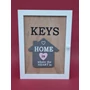 Kép 1/5 - Kulcs tartó szekrényke "Home is where the heart is"